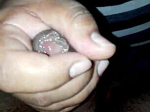 Masturbation reaches its peak in this intense amateur session