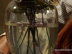 Hey, watch this dom lesbian madame pound her sub with hardcore strap on doggystyle