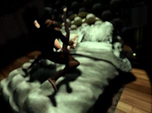 Emmanuelle chats with the mysterious count in a playful game promo about casting and cock adventures.