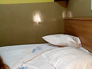 She stared at him during the outdoor encounter