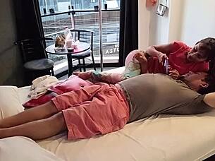 I Went To Hotel For Hard Fuck And They Bounced On Me So Good But I Crave More