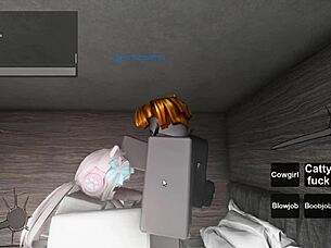 Hey, what if these two wild whores on Roblox end up getting totally fucked hard?