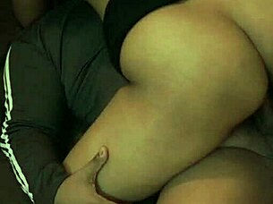 Hey, this Asian babe totally digs that black interracial ride!