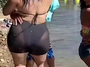 Bunduda Gostosa Bent Over For Monster Cock Doggystyle Creampie In Homemade Lingerie