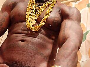 I Feel Overwhelmed With Passion Worshipping Hallelujah Johnson's Huge Black Hairy Cock