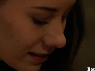 Naughty Oiled Lesbian Madame Moans From Massage And Orgasms