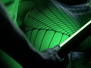 catwoman's wild night of bent over doggystyle and orgasmic fetish fun in latex gloves and stockings 😼