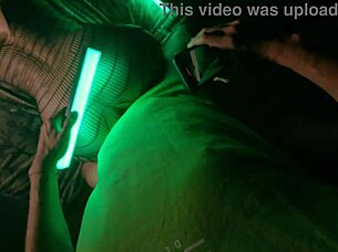 catwoman's wild night of bent over doggystyle and orgasmic fetish fun in latex gloves and stockings 😼