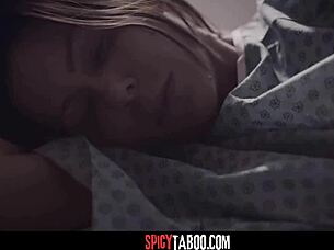 Busty milf and young woman 18+ examined by the doctor