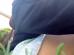 hey, why are you pissing and burping like a total whore in the public park without any underwear on?