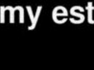 shy cute sussy sweet interacts with two large items then enjoys some intense activity