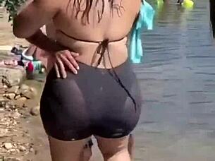 Bunduda Gostosa Bent Over For Monster Cock Doggystyle Creampie In Homemade Lingerie