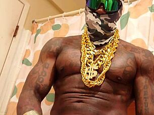 I Feel Overwhelmed With Passion Worshipping Hallelujah Johnson's Huge Black Hairy Cock