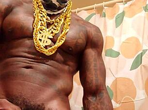 I Feel Overwhelmed With Passion Worshipping Hallelujah Johnson's Huge Black Hairy Cock