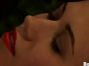 Naughty Oiled Lesbian Madame Moans From Massage And Orgasms