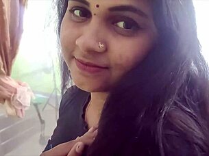 Oh wow, this Indian couple is all about those sweet kisses and romantic bedroom vibes in their homemade video!