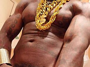 I Feel Overwhelmed With Passion Worshipping Hallelujah Johnson's Huge Black Hairy Cock