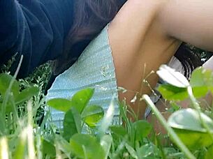 hey, why are you pissing and burping like a total whore in the public park without any underwear on?