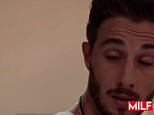 Stunning Milf Sucks Huge Dick And Seduces Boy With Perfect Big Boobs - Alexis Fawx Small Hands!