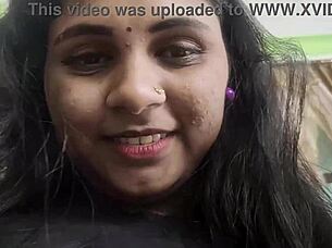 Oh wow, this Indian couple is all about those sweet kisses and romantic bedroom vibes in their homemade video!