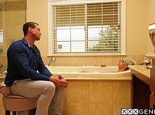 horny tranny aubrey kate sucking hot cock from perverted boyfriend