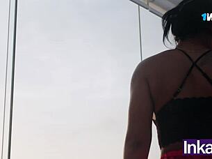 Oh God, My Curvy Colombian Stepsister With Big Natural Tits And Fat Ass Ignores Boundaries, Fucking Strangers Then Crawling Into My Bed For Interracial Passion!