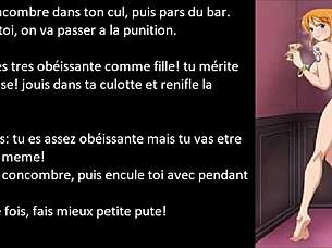 Narrative takes a twist with intense humiliation and jerk off instructions unfolding.