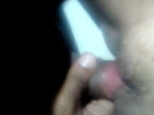 Amateur couple enjoys a steamy blowjob session with her small tits in focus.