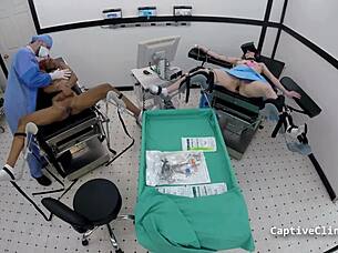 Why don't you watch Lilly Lyle and Nikki Star in this wild lesbian torment clinic scene?