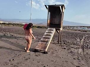 hey stepson, wanna do a quick nude photoshoot with me at the beach?