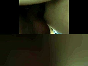 After the lively party, she experienced an unexpected intimate encounter in a relaxed setting.