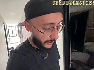 Why say goodbye to my apartment without a provocative deepthroat blowjob and wet pussy licking?