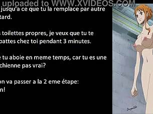 Narrative takes a twist with intense humiliation and jerk off instructions unfolding.