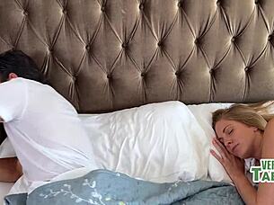 VR fantasy turns real with curvy latina in taboo delight