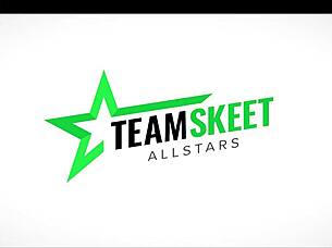 check out whitney wright and chad alva in this wild halloween cowgirl ride with orgasms and licks 😈🔥