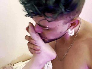 muscular brazilian bbw roommate submits in dorm as curvy tattooed beauty gets fucked hard