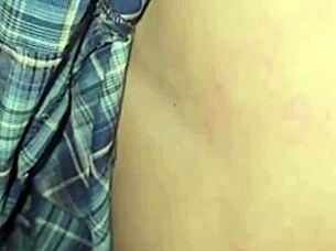 hey, why does this delicate skinny teen amateur give me her tight body for some wild fun?