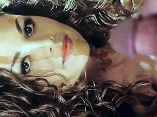 She's fully lesbian but craves that hot cum on her face so badly, it drives her wild with addiction.