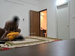 MAID SUCKS DEEPTHROAT WHILE CLEANING ROOM THEN GETS HARDCORE FUCKED IN PUSSY WITH INTENSE SUCKING ACTION LEADING TO WILD SESSION