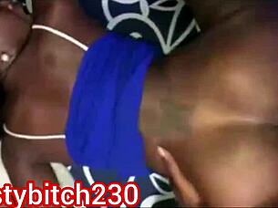 creamy squirting pussy contrasts with huge ass and big ass details in wet action