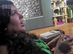 i lost the video game bet to my friend and had to suck his huge cock and ride it missionary until he cums... oops, i mean, that was intense with all the licking and tattoo fun