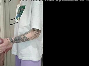 stepmoms friend jerked off my dick at house party with small cock fetish 😏🍆💦