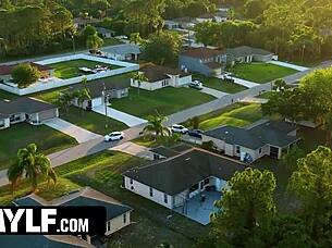 Hey, we caught you fucking wildly, now join this crazy threesome in the bedroom!