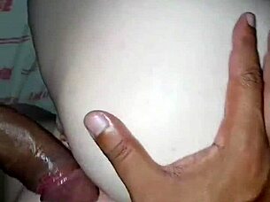 Intense interracial pounding as juicy Latina rides massive black cock wildly