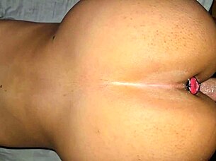 she took it DOGGYSTYLE with a BUTTPLUG in her tight ASS during intense ANAL COUPLE session.