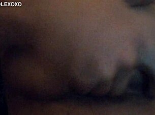 teen amateur fingers her ass in close up while wearing clown paint