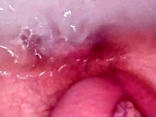 Oh Wow, Feel That Water Jet Deep in My Tight Hole!