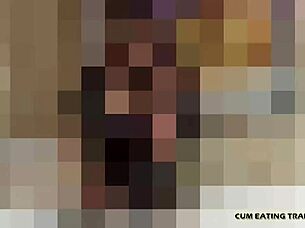 Naughty little cum slut pov femdom