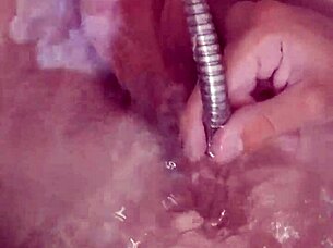 Oh Wow, Feel That Water Jet Deep in My Tight Hole!