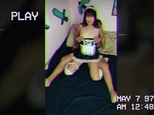 😜 Check out this homemade compilation of sexy petite brunette getting bent over in doggystyle with shaved pussy moans 😍